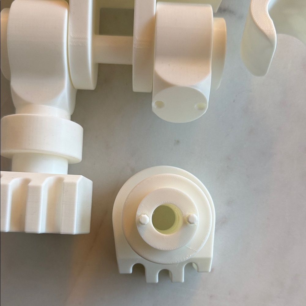 Building Brick Style Giant White Skeleton Minifigure Decor - Picture 8 of 9